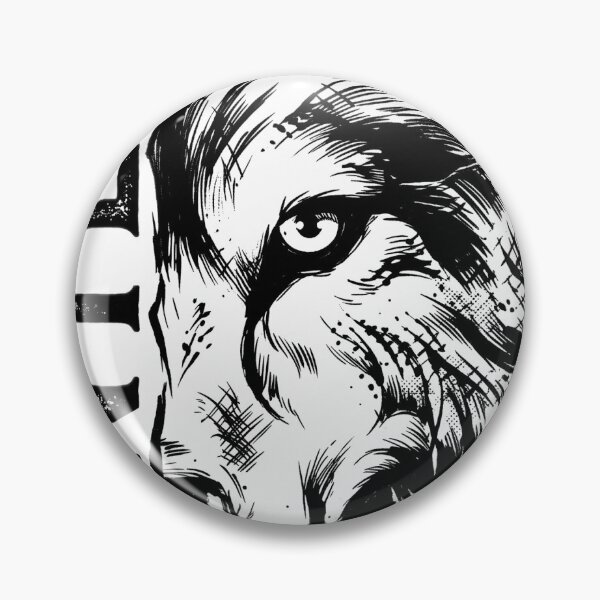 Item preview, Hunters Silent Wolf Head Monochrome Art designed and sold by Adom-Fashon.