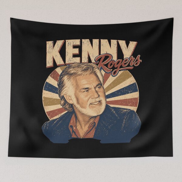 Item preview, Kenny Rogers Portrait designed and sold by DarcyMaley.
