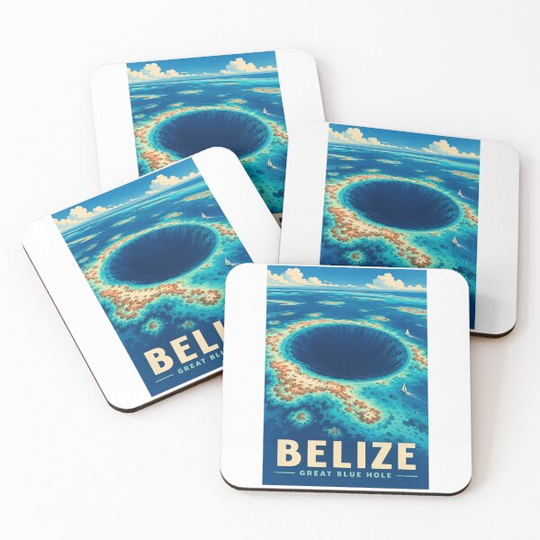 Item preview, Belize - Great Blue Hole designed and sold by GoodOldVintage.