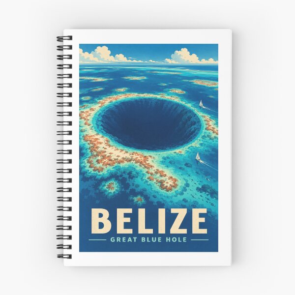Item preview, Belize - Great Blue Hole designed and sold by GoodOldVintage.