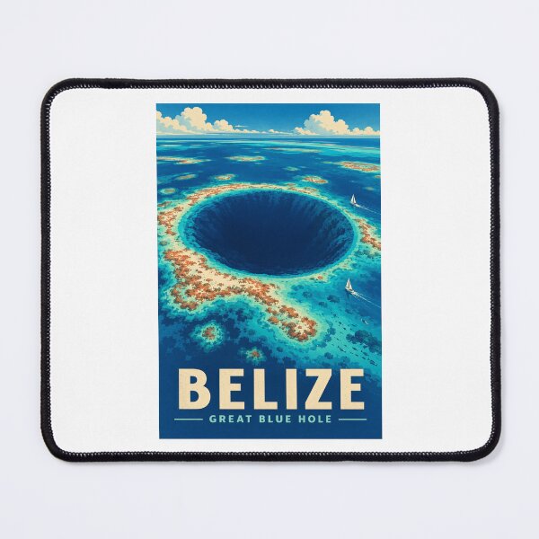 Item preview, Belize - Great Blue Hole designed and sold by GoodOldVintage.