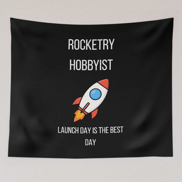 Aperçu de l'œuvre Rocketry Gift for Model Rocket Fans créée et vendue par Zyvora-merch.