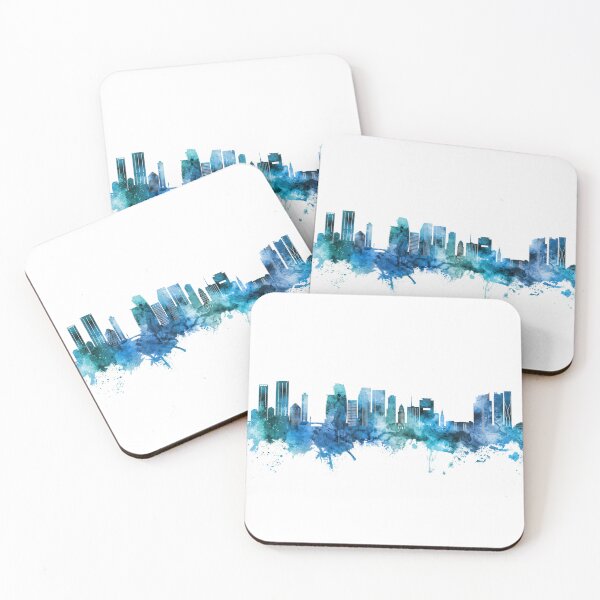 Item preview, Miami Florida Skyline designed and sold by ArtPrints.