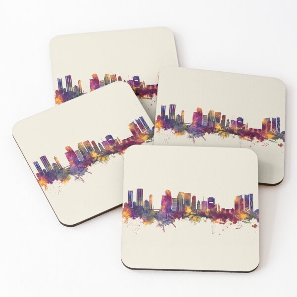 Item preview, Miami Florida Skyline designed and sold by ArtPrints.