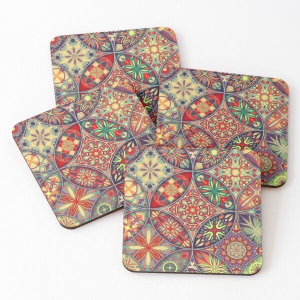 Item preview, Floral Pattern Flower Boho Mandala designed and sold by FotoArtist.
