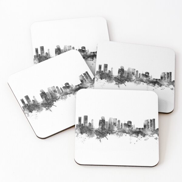Item preview, Miami Florida Skyline designed and sold by ArtPrints.