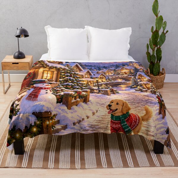 Item preview, Santa’s Magical Christmas Village at Twilight designed and sold by Art-spree.
