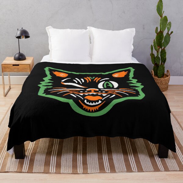 Item preview, Retro Winking Black Cat Halloween Design designed and sold by GiaoCalonas.