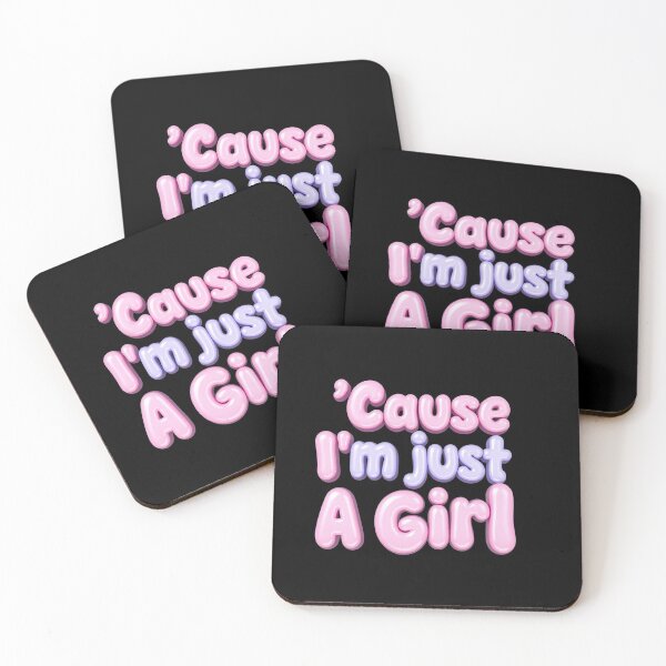 Item preview, Cause I’m just a girl designed and sold by Stefrait-7.