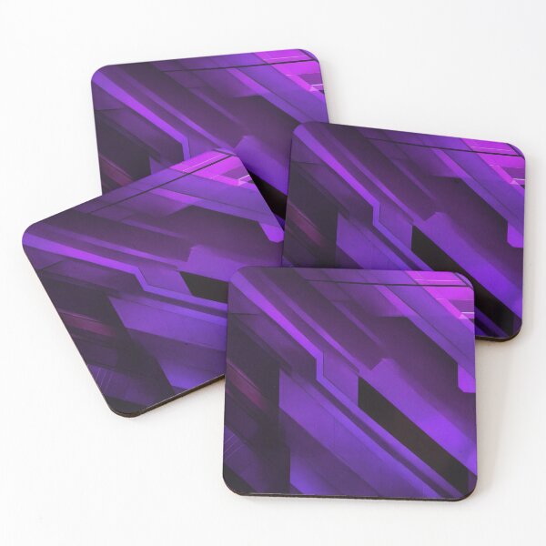 Item preview, Abstract Violet Hi-Tech  designed and sold by shelteredinside.