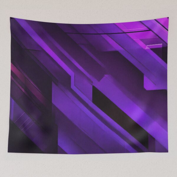 Item preview, Abstract Violet Hi-Tech  designed and sold by shelteredinside.