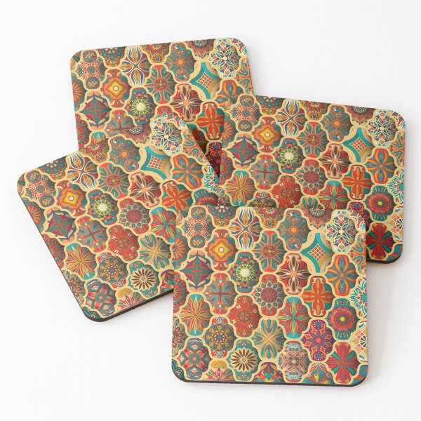 Item preview, Floral Pattern Flower Boho Mandala designed and sold by FotoArtist.