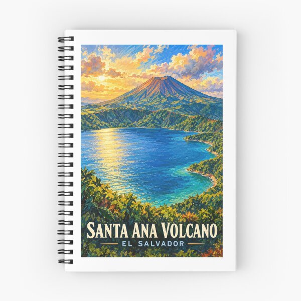 Item preview, Santa Ana Volcano - El Salvador designed and sold by GoodOldVintage.