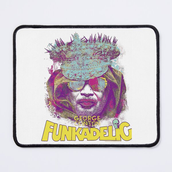 Item preview, George Clinton Psychedelic P Funk Portrait Design designed and sold by EstrellaBruen.
