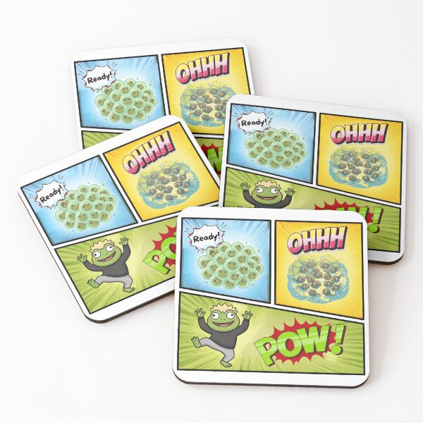 Item preview, Frog Life Cycle Comic | Funny 3-Panel Cartoon Art designed and sold by glossy-frogs.