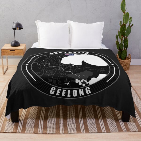 Item preview, Geelong Australia City Map designed and sold by Thistle-TShop.