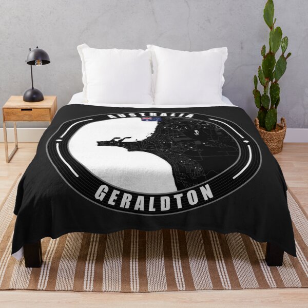 Item preview, Geraldton Australia City Map designed and sold by Thistle-TShop.