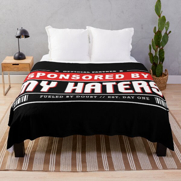 Item preview, Sponsored By My Haters Funny Sarcastic Y2K Internet Humor designed and sold by Hexleon Merch.