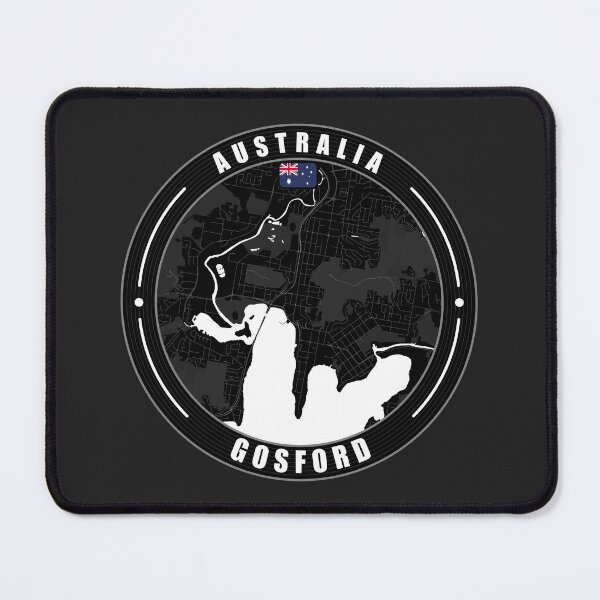 Item preview, Gosford Australia City Map designed and sold by Thistle-TShop.