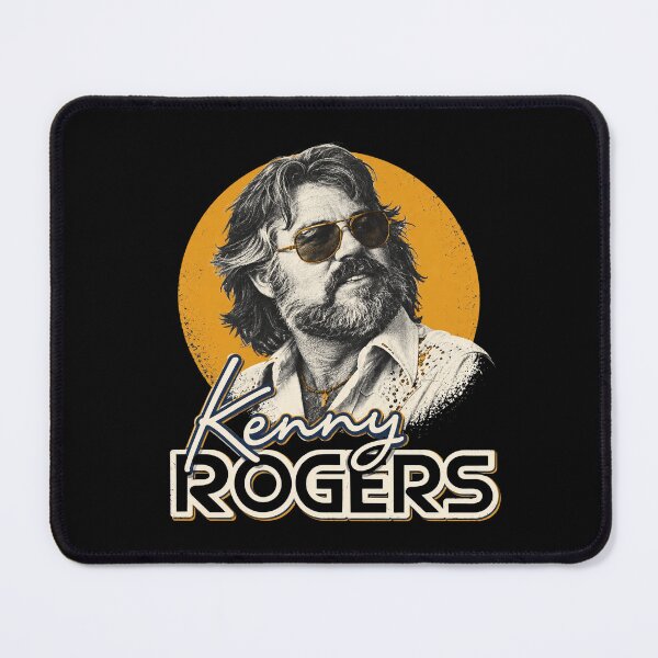 Item preview, Kenny Rogers Retro Portrait designed and sold by DarcyMaley.