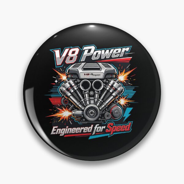 Item preview, V8 Power Engineered For Speed Engine - Fuel & Wheels designed and sold by Fuel & Wheels.