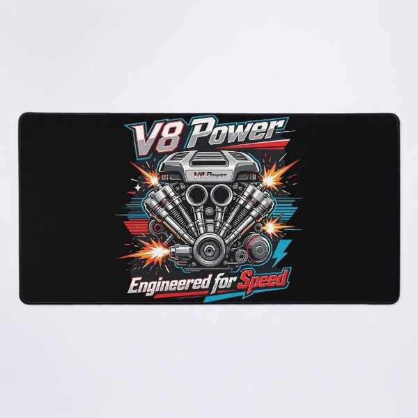 Item preview, V8 Power Engineered For Speed Engine - Fuel & Wheels designed and sold by Fuel & Wheels.