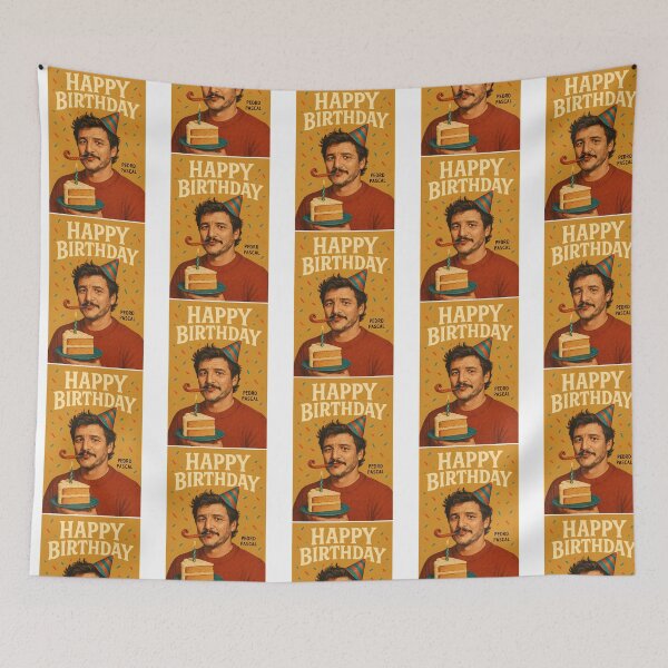Item preview, Happy Birthday Greetings By Pedro Pascal designed and sold by karis-mabegu.