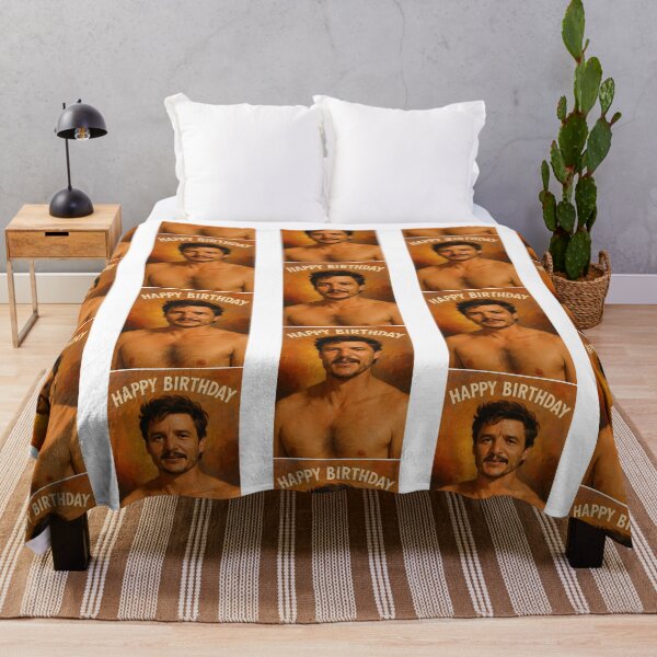 Item preview, Happy Birthday Wishes By Shirtless Pedro Pascal designed and sold by karis-mabegu.