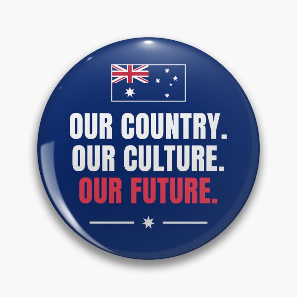 Item preview, Our Country Our Culture Our Future Flag designed and sold by She's Full, Mate.
