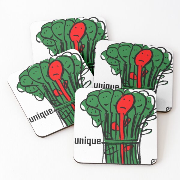 Item preview, Be Unique - Red Stalk Among Green designed and sold by Ink & Absurdity .
