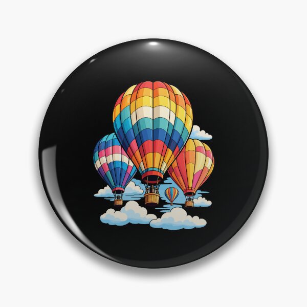 Item preview, Hot Air Balloon Rainbow Sky Adventure Design designed and sold by stmpdwrld.