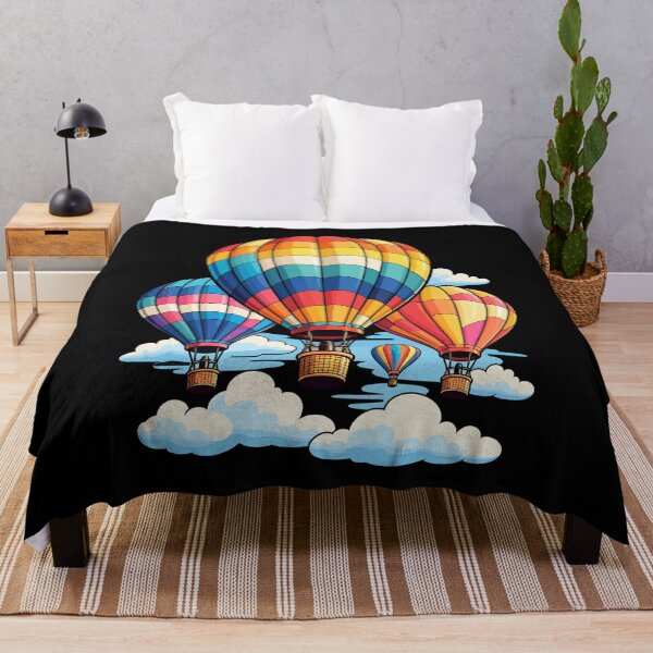 Item preview, Hot Air Balloon Rainbow Sky Adventure Design designed and sold by stmpdwrld.