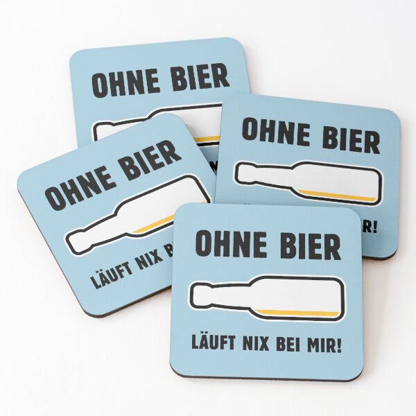 Item preview, Nothing works for me without beer! (Beer drinker / beer drinker / POS 3C) designed and sold by Roderix.