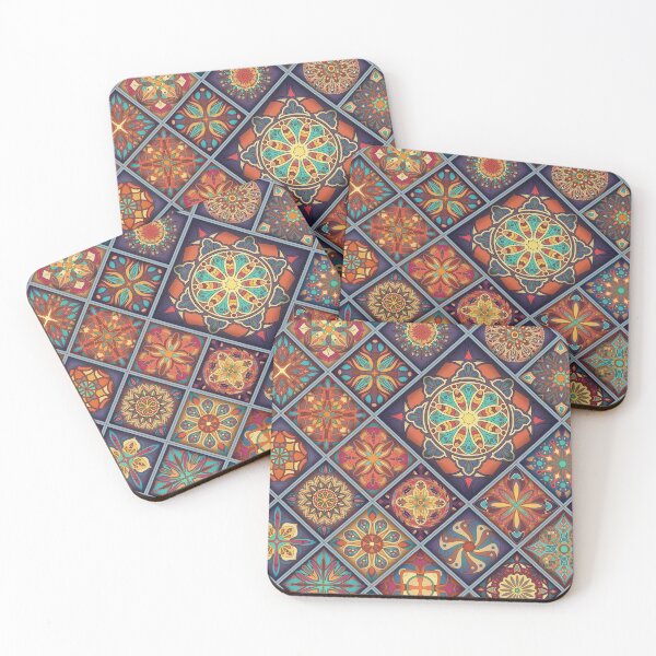 Item preview, Floral Pattern Flower Boho Mandala designed and sold by FotoArtist.