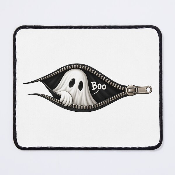 Item preview, Cute Halloween Ghost Boo Zipper Surprise Art designed and sold by JolinChinn.
