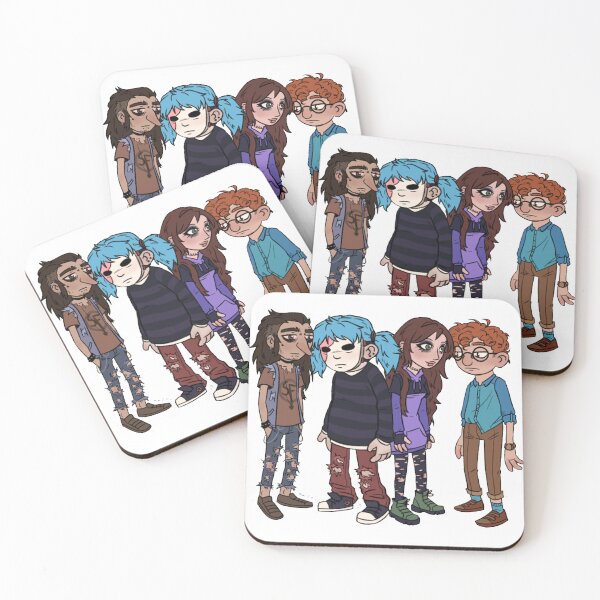 Item preview, Sally Face Main Characters designed and sold by PunkyCat.