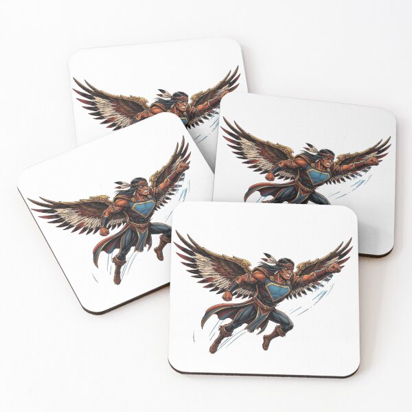 Item preview, Native American Superhero Comic Book Art designed and sold by VISIONSTURME.