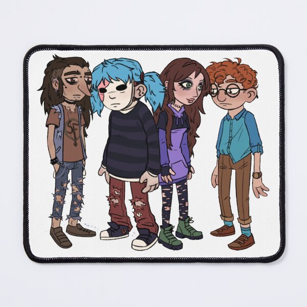 Item preview, Sally Face Main Characters designed and sold by PunkyCat.
