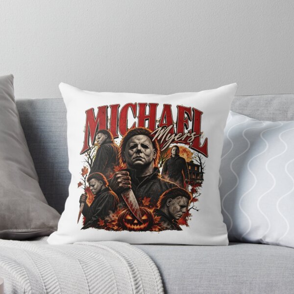 Item preview, Michael Myers Halloween Vintage Slasher Collage Design designed and sold by EstrellaBruen.