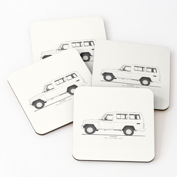 Item preview, Wheels: 1990 Land Cruiser BJ75 Troopy - Line Art designed and sold by anuaramir.