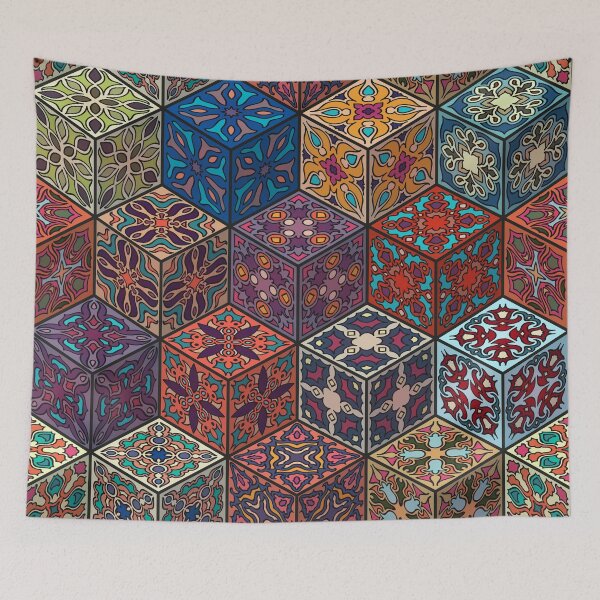 Item preview, Floral Pattern Flower Boho Mandala designed and sold by FotoArtist.