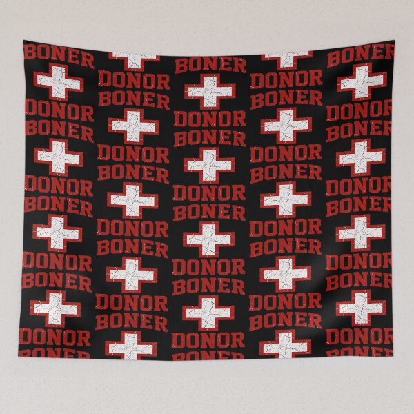 Item preview, Boner Donor Funny Vintage Red Cross Medical Humor designed and sold by creativerooney.