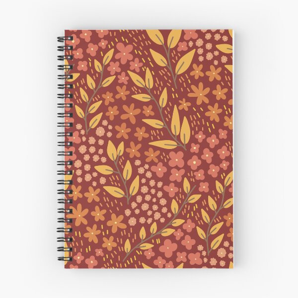 Item preview, Autumn Wildflower Pattern designed and sold by The Innocent Ghost Project.