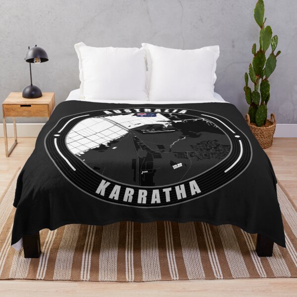Item preview, Karratha Australia City Map designed and sold by Thistle-TShop.