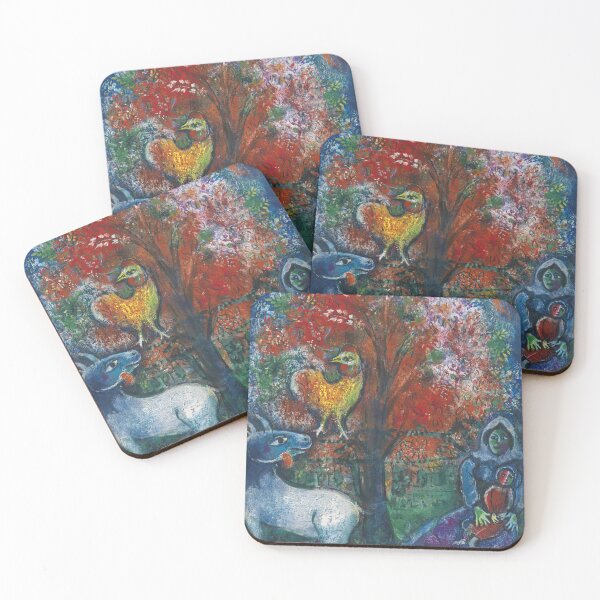 Item preview, Scène champêtre (ou Lantliv / Country Scene), Marc Chagall 1947–1948 designed and sold by Matari-matari.