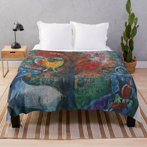 Item preview, Scène champêtre (ou Lantliv / Country Scene), Marc Chagall 1947–1948 designed and sold by Matari-matari.