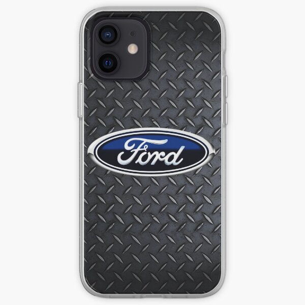 Ford Logo Steel Coque souple iPhone