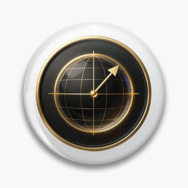 Item preview, Golden Qubit | Luxury Gold Quantum Computing Symbol designed and sold by simaso.