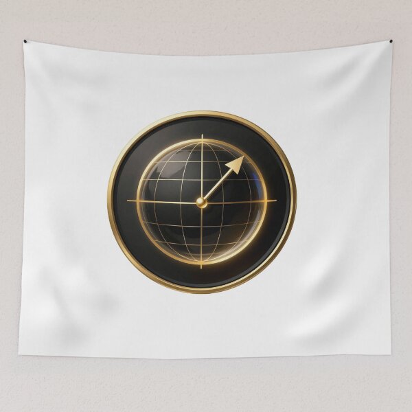 Item preview, Golden Qubit | Luxury Gold Quantum Computing Symbol designed and sold by simaso.
