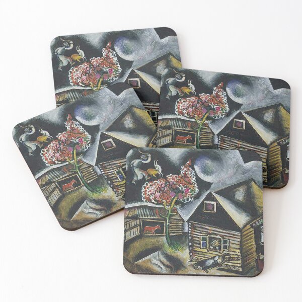 Item preview, « La Pluie » (Rain) Marc Chagall 1911 designed and sold by Matari-matari.